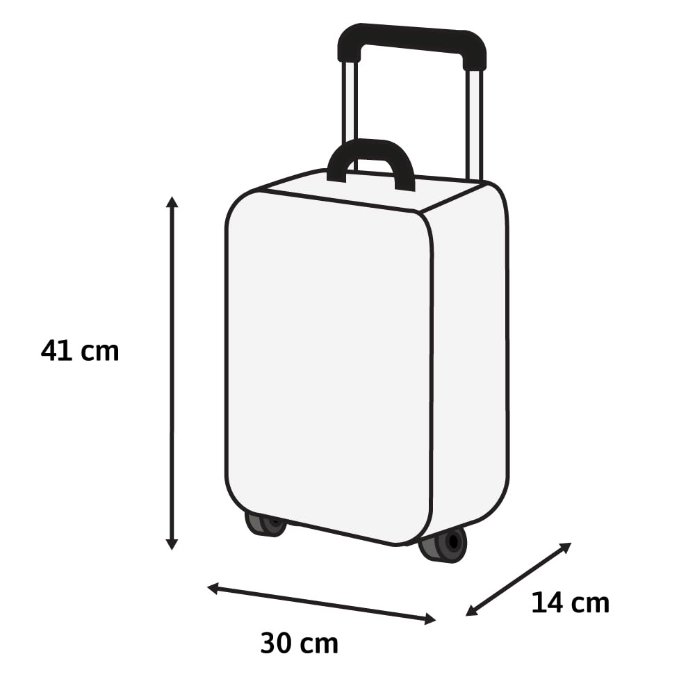 Vadobag Valise à roulettes licorne - 12 l - Bagage à main - Bagage à main - Pour fille à partir de 2 à 3 ans, Rose, m, Coque souple