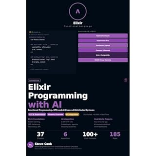 Elixir Programming with AI Audiobook By Steve Cook cover art
