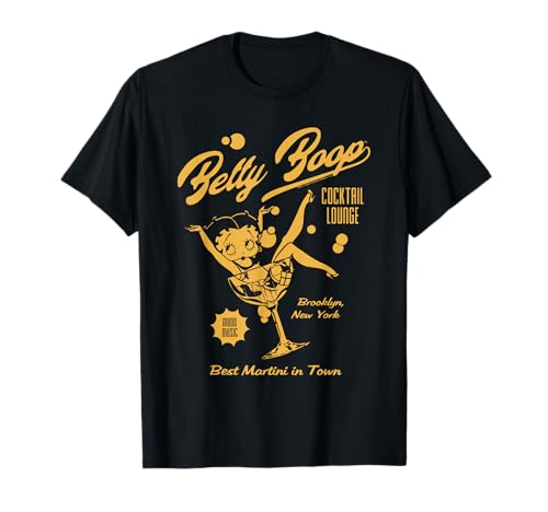 Betty Boop Cocktail Lounge T-Shirt