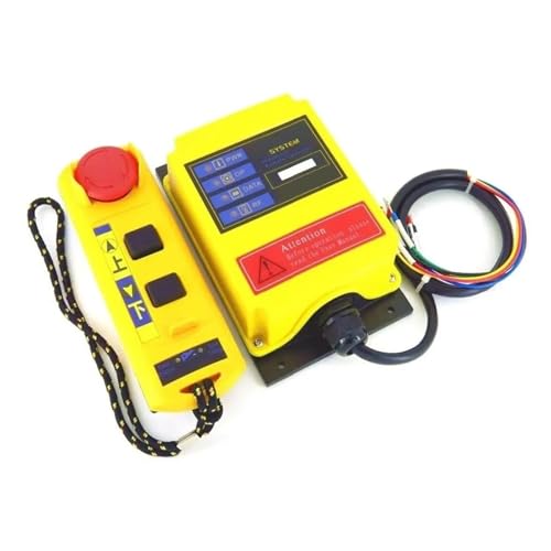 1PC A2S Industrial Hoist Crane Remote Control Switch 1 Receiver 1Transmitter AC380V