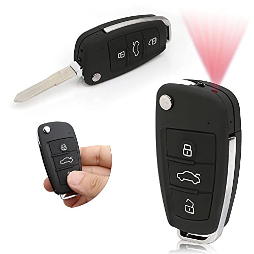 Spy Camera Car Key - Hidden Camera - Mini Spy Camera 1080p - Hidden Spy Camera - Hidden Nanny Cam - Hidden Spy Cam - Hidden Cam - Surveillance Camera Full HD