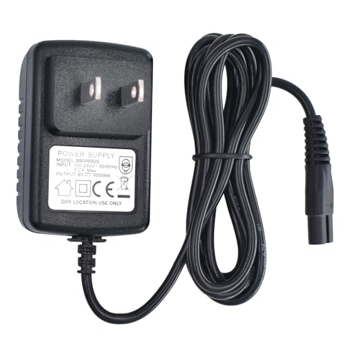 4.5V Charger for BaByliss PRO Trimmer FX870 FX788 FX787 FXSSM FX820 FX726 FX825,Replacement Power Cord Compatible with BaBylissPRO Clipper Charging Cord -  Pinkind
