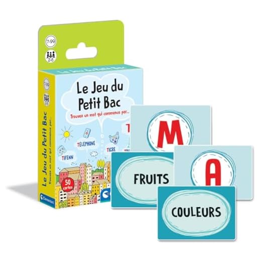 Clementoni - Le Jeu du Petit bac - 5 Modes de Jeu Différents - Jeu de Cartes Enfants -Jeu Éducatif - De 2 à 6 Joueurs - pour Jouer en Famille ou Entre Amis - Fabriqué en Italie - Dès 7 Ans - 52540