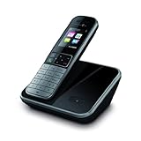 Telekom Sinus 606 Energiesparendes Schnurlostelefon mit Farbdisplay Graphit