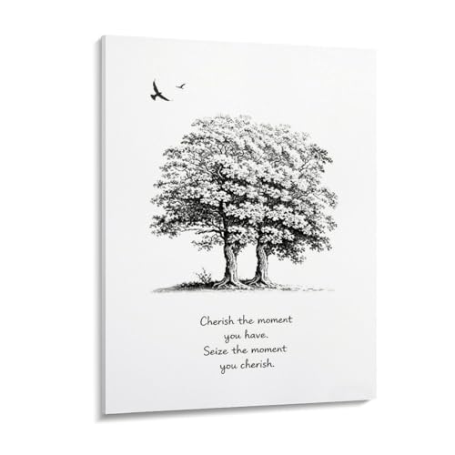 ���m�N�� �傫�Ȗ� �������� �L�����o�X�A�[�g �c�^ 1 �� ���r���O �Q�� ������ �Ǐ��� �C���e���A Frame-style-14 20x26inch(50x65cm)