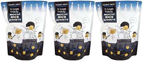 Trader Joe's New The Crispy Crunchy Mochi Rice Nuggets 6.35oz (3 Pack)