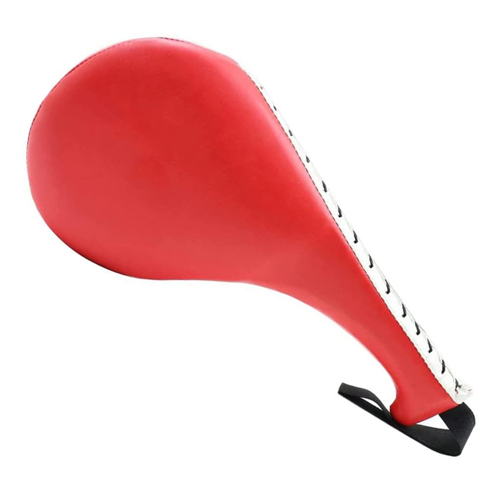 Opaeroo Taekwondo Kick Target Pads Karate Kickboxing Practice Double Kicking Paddle Martial Arts Equipment Punch Pads Red