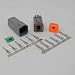 Deutsch 6-pin Connector Kit W/housing, Terminals, Pins, and Seals 14-16 Gauge Crimp Style Terminals