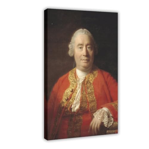 Impression sur toile Adam Smith portrait 40x60 cm pour salon