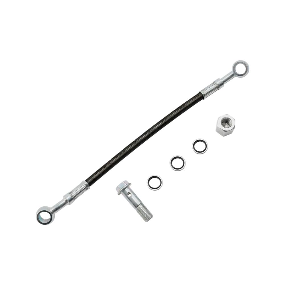 Cloudburstvoltix One Color 25Cm Brake Hose Line Extend Connector Spare Part Compatible With Universal