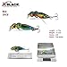 XBLACK Hard Fishing Lures Set 20PCS Minnow Popper Jointed Frog Cicada Cricket Baits for Beginner Starter, XBLACK Baits, Catch Big Fish!