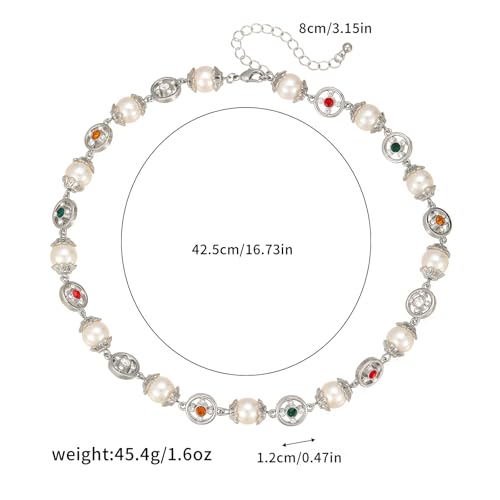 GZQ Choker Necklaces for Women Charm Necklace Wedding Bridesmaid Party Jewelry Gifts (N3-7) - image 3