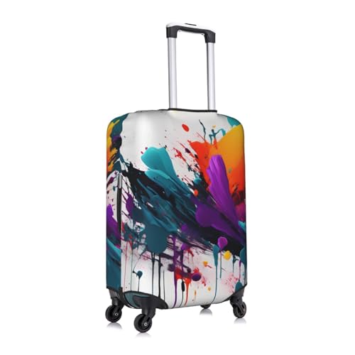 Housse de bagage lavable blanche taille XL en polyester haute résistance - 2