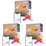 Nanoleaf – Nanoleaf Shapes Hexagon Starter Kit,9 Smarten LED Panels RGB