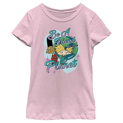 T-shirt Nickelodeon Hey Arnold fille pour partager les souvenirs d\'enfance