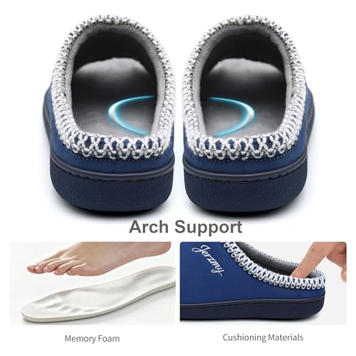 Image of Jerzmy Women's Slip on Open Toe House Slippers with Arch Support