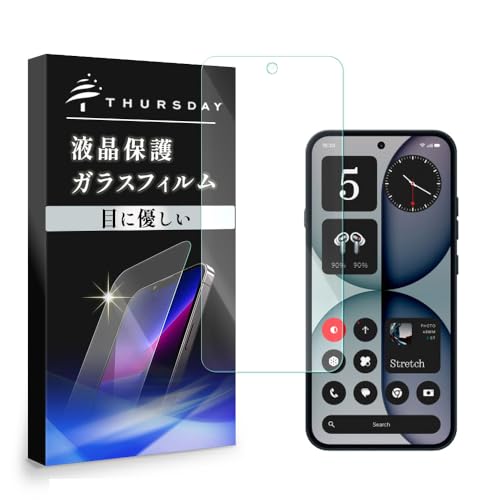 Thursday Nothing Phone 4a �p �K���X�t�B���� �̂������h�~ �K�C�h�t�� �ی� �ϏՌ� ��U�h�~ ���{�� ���� [���s�A���i]