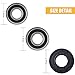 Front Load Washer Tub Ball Bearings Washing Machine Bearing Kit Suitable for LG & Kenmore Etc Replacement Part 4036ER2004A 4036ER4001B 4280FR4048E 4280FR4048L-Black