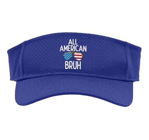 4th July Sunglasses All American Bruh Patriot Boys Kids Men Sport Sun Visor, Youth, One Size, Purple