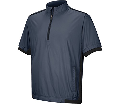 adidas Golf Men's Climaproof Stretch Wind Short Sleeve Jacket