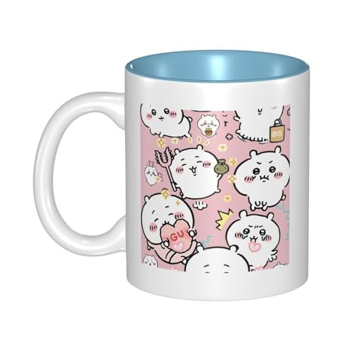 マグカップ ちいかわ コーヒーカップ 陶磁器 ミルクコップ おしゃれ 持ちやすい 耐熱 耐冷 人気 かわいい プレゼント 母の日 記念日 電子レンジ対応 330ml