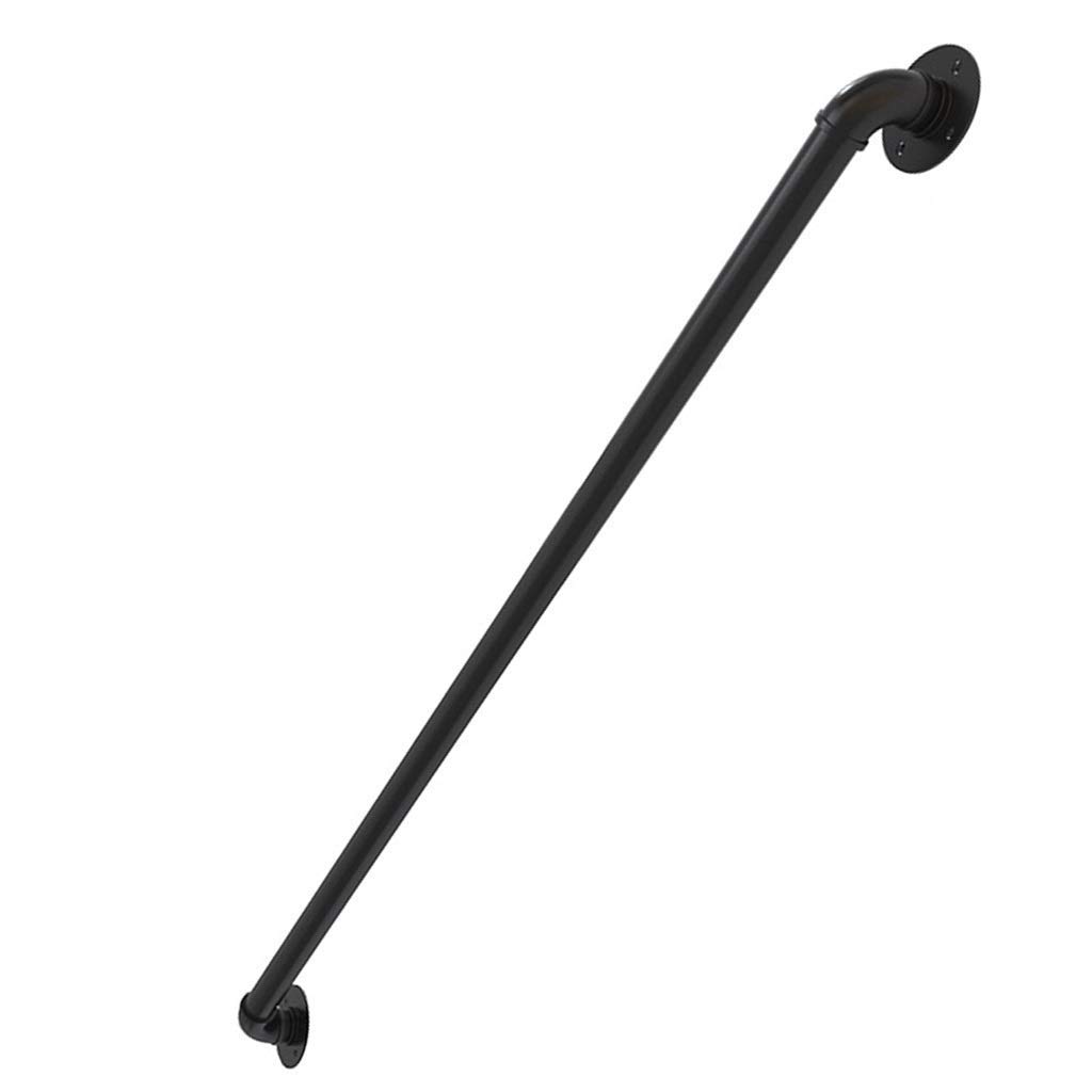 Kit de rampe d'escalier extérieur 210cm avec tige de support mural