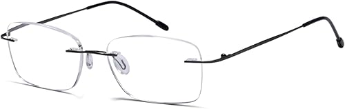 Eyekepper Lentes de lectura sin marco para mujer, lectores ligeros sin montura para mujer