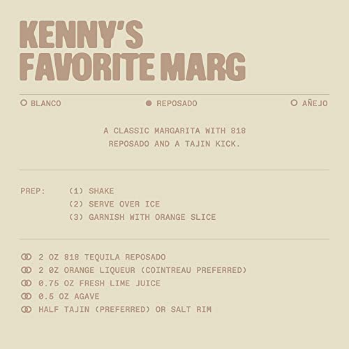 818 Tequila Blanco, 750Ml, 80 Proof #TOP3