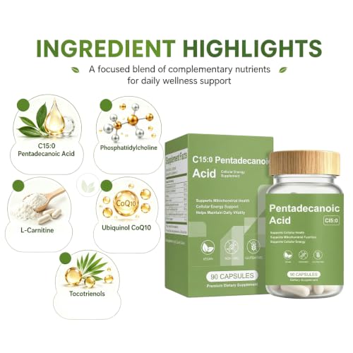 Dihivre Pentadecanoic Acid C15 Supplement