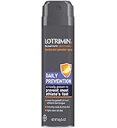 Lotrimin AF Athlete's Foot Daily Prevention Deodorant Powder Spray, 5.6 Ounce