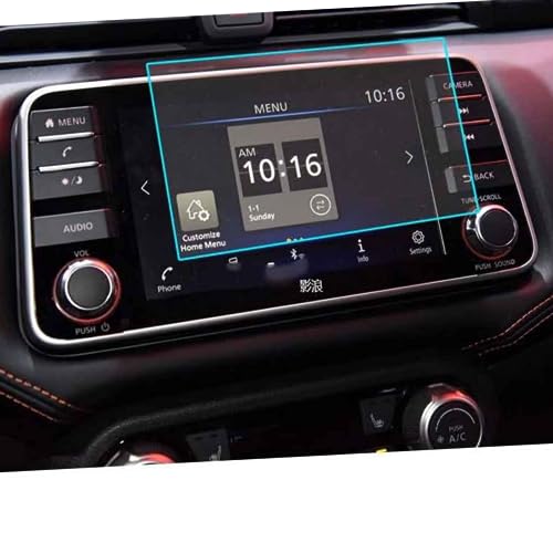 Accessoires intérieurs Nissan Versa 2021 en verre trempé premium