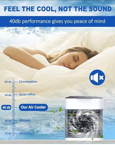 Image of Mini Cooler For Room Cooling-Portable Air Conditioner For Home And Office-3-In-1 Arctic Cooler, Humidifier, Purifier