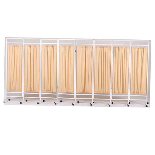 Paravent médical réglable et pliable cloison mobile 8 panneaux - 2