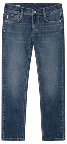 Pepe Jeans vaqueros rectos pantalones vaqueros azul oscuro Cashed de niños