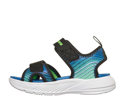 Skechers Microspec-splash sandalia niños ideal para jugar en la playa y piscina 5