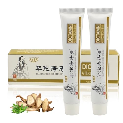 SNONESIY Schnell Wirkende Hämorrhoiden Salbe,Schnelle Linderung Von Hemorrhoid Cream,Hämorrhoiden Salbe in 3 Tagen Weg,Dictamni Creme Hemoroid,Lindert Schmerzen Und Lindert Juckreiz (20 G), YJLWD07