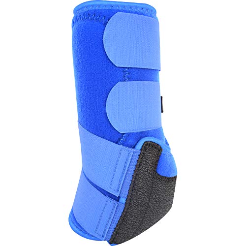 Image of Classic Equine Legacy2 Support Boots, Front (Blue, Small)