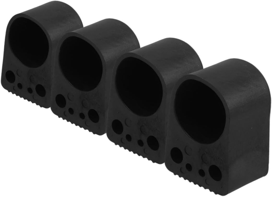 4Pcs Slip Leg Caps for Fitness Equipment Inner Diameter Floor Protection Pads for Gym Machines Enhanced Stability Noise Reduction for Hardwood Floors