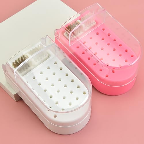 Soporte para brocas de taladro de uñas de 30 agujeros miniatura 2