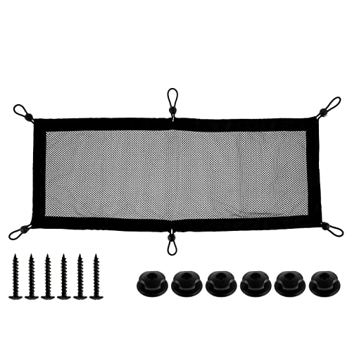 FUYGRCJ - Red organizadora flexible para manejo de cables, gran capacidad, ajustable, resistente al desgarro, para oficina y hogar miniatura 7