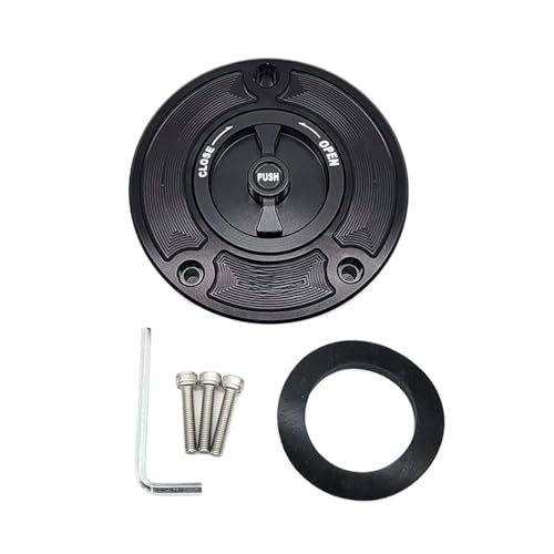 Tapa de tanque de combustible para moto Suzuki GSXR600 750 1000 K4 L1 de aluminio