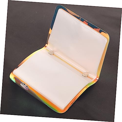 Transparent Credit Card Holder Wallet Hologram Clear Business Card Organizer Case3