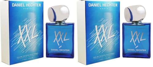 DANIEL HECHTER - Eau de Toilette Homme XXL - 50 ml (Lot de 2)