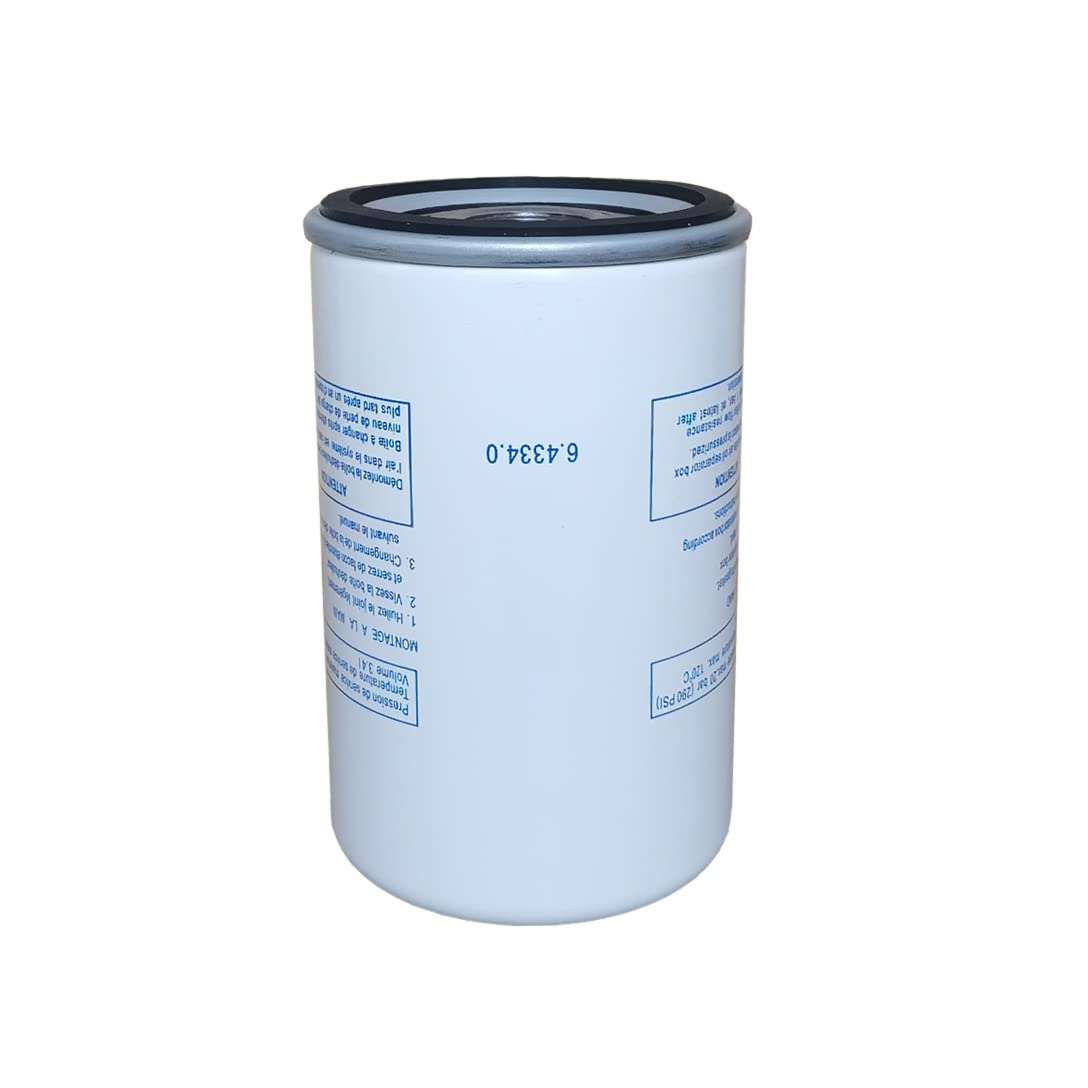 6.4334.0 Oil Separator Compatible Kaeser Air Compressor, Replacement Filer Part