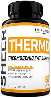 THERMO Fat Burner (60ct) - Thermogenic Weight Loss Supplement for Women & Men
