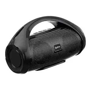pTron Fusion Go 10W Portable Bluetooth Speaker with 6Hrs Playtime, Immersive Sound, Auto-TWS Function, Supports BT/USB/SD Card/AUX Playback & Lightweight (Black)