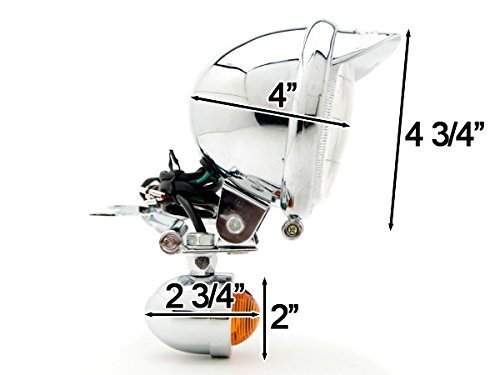 HONGK- Euro Led Flush Mount Turn Signal Compatible with 2004 2005 Cbr 1000 Rr Cbr1000Rr Smoke [B01BW4OWVU]