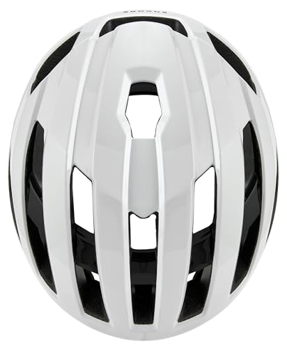 Casco Spiuk Encore ventilado con ajuste micrométrico color blanco S 4