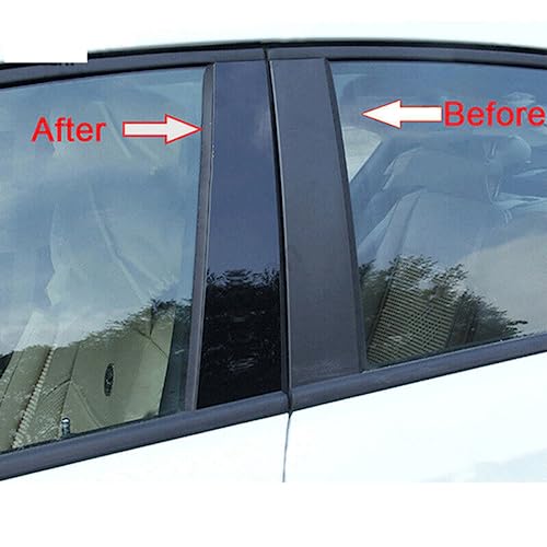Pegatinas transparentes de TPU para exterior de coche Audi A6 12-18 2
