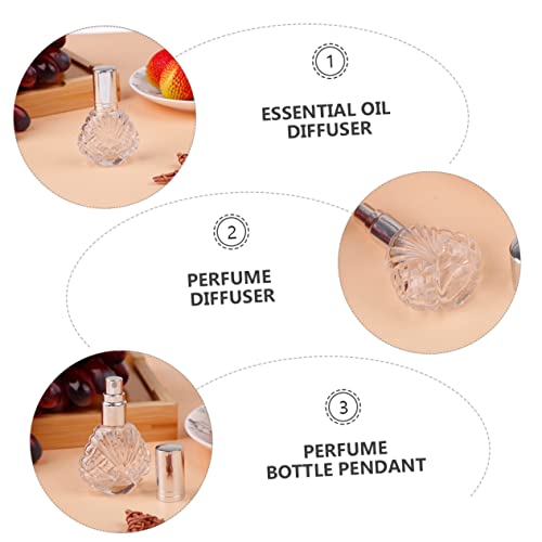 FRCOLOR 12 Pcs Perfume Bottle Terrarium Fogger Sprayer Bottle Perfume Sprayer Empty Perfume Mini Sample Jars Mini Perfumes Portable Purse Perfume Spray Bottle Travel Glass Toner - Image 4